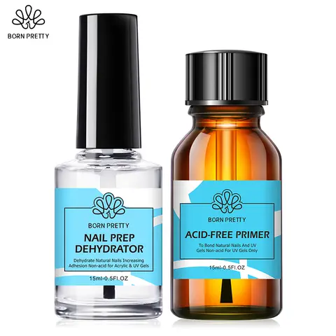 Nail prep dehydrator gel set no UV lamp Born Pretty