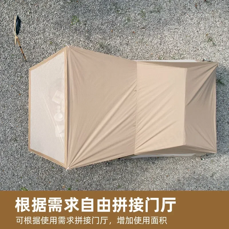 Tent Outdoor Portable Folding Sunscreen Sunshade Lightweight One Room One Hall Wilderness Camping Equipment