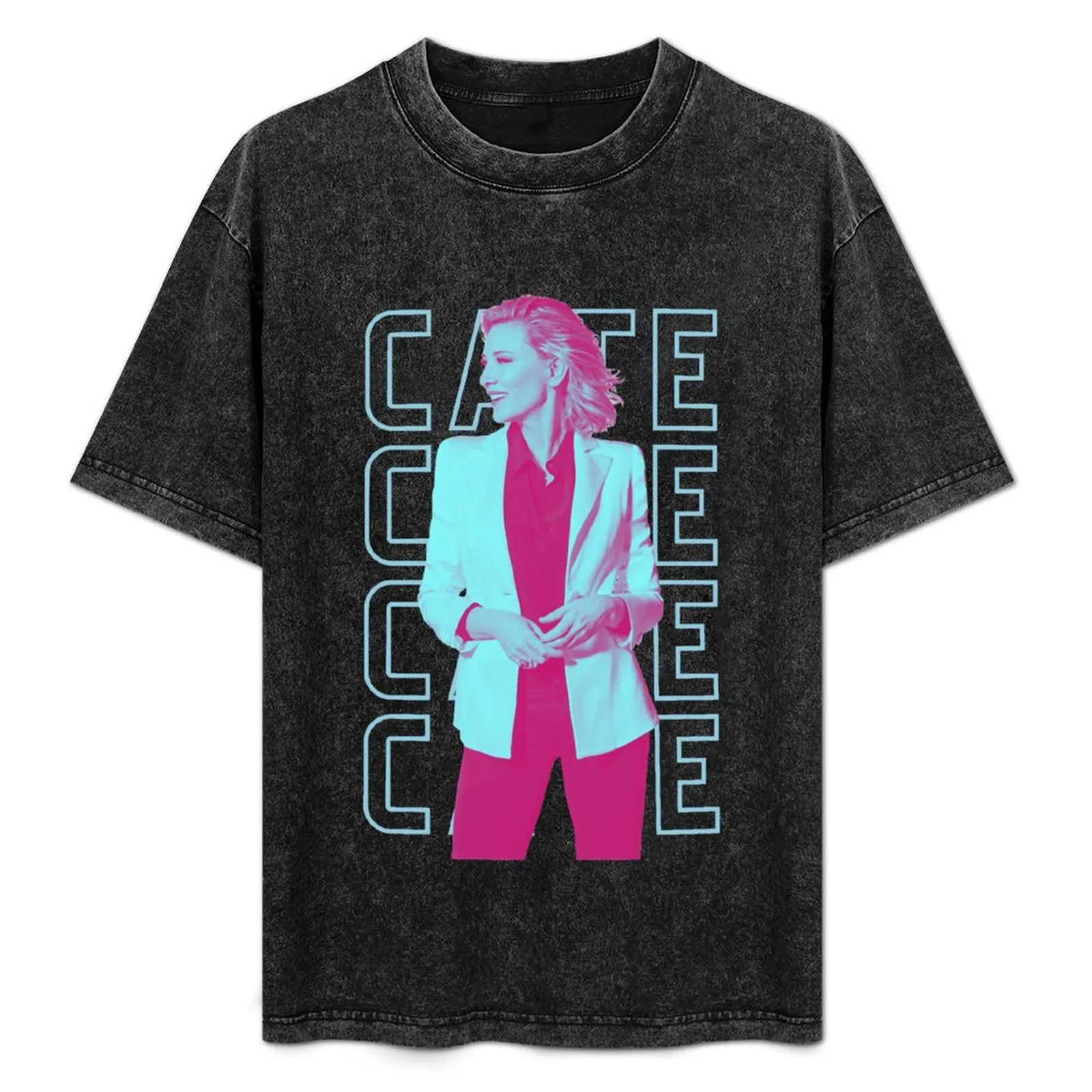 

Vintage Photograp Cate Graphic For Fan T-Shirt Stylish Graphic Short Sleeve Top