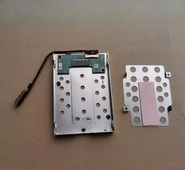 NVME M.2 PCIe SSD to 2.5 Inch Hard Drive Caddy Bracket Tray with SATA HDD Cable For Lenovo ThinkPad T470 T480 1AX994 view 3