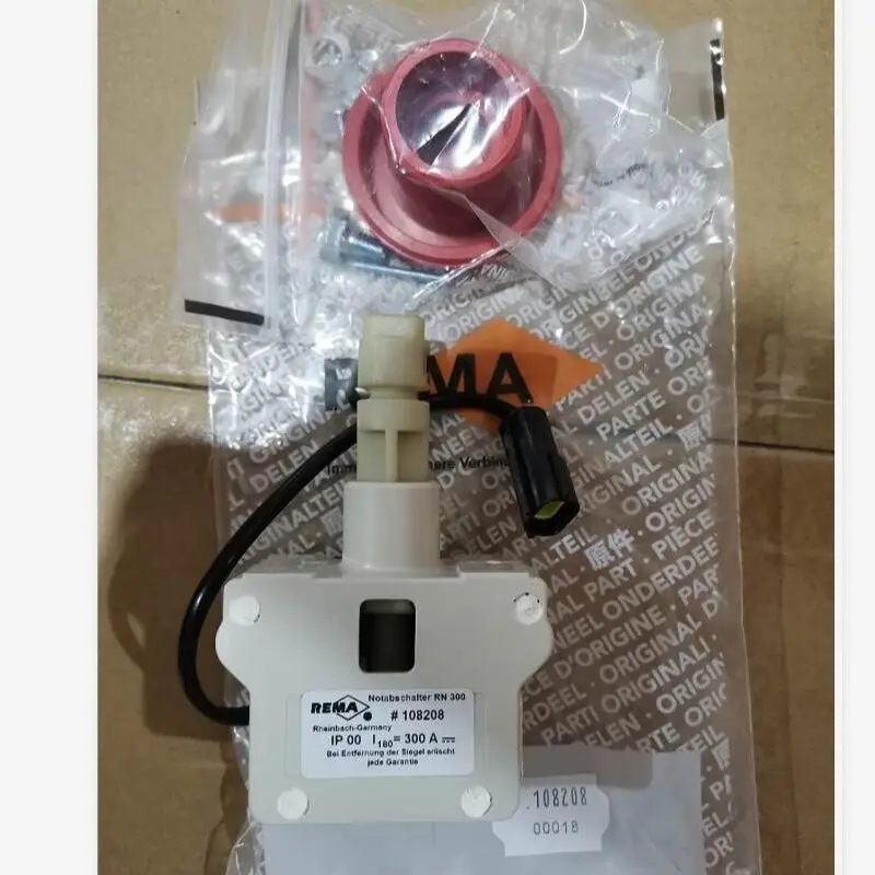 Original REMA RN300 80229-36 108208 300A Emergency Stop Switch Emergency Botton for Linde Forklift 7915498500 0009310143