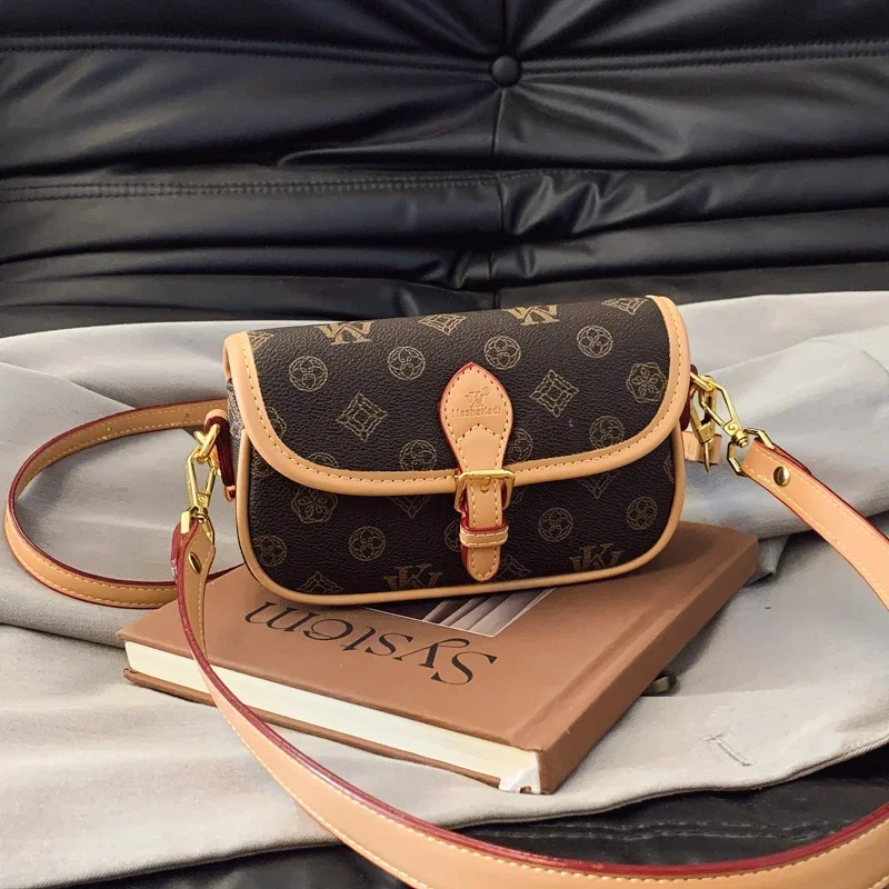 

Elegant Ladies Shoulder Bag Designer Leather Crossbody Handbag Women's Luxury Tote Purse Classic Fashionable Messenger Bag