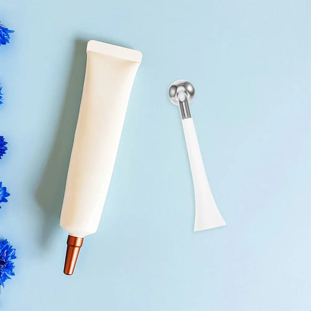 2Pcs Eye Cream Metal Applicator Replacement Head Longlasting Durability Enhances Eye Cream Absorption Easy to Clean and Maintain