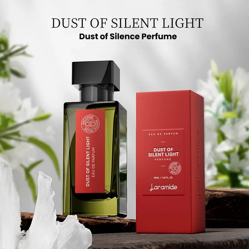 

50ml Laramide Silent Light Dust Perfume, Niche High-End Fragrance, Long-Lasting, Cool Woody Unisex Scent