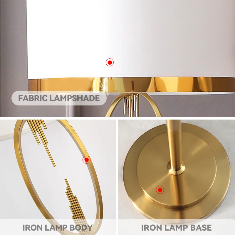 Lampadaire Post-moderne de luxe en métal nordique créatif salon étude lampadaire lampe de chevet modèle chambre lampe décorative