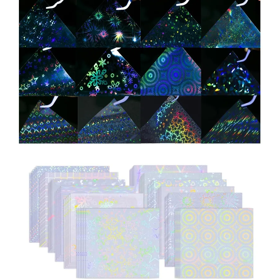 

Принадлежности для изготовления пуговиц, 200 шт., сверкающие наклейки, бумага для изготовления булавок, набор машин, 12 стилей, голографические листы ламината для приклада