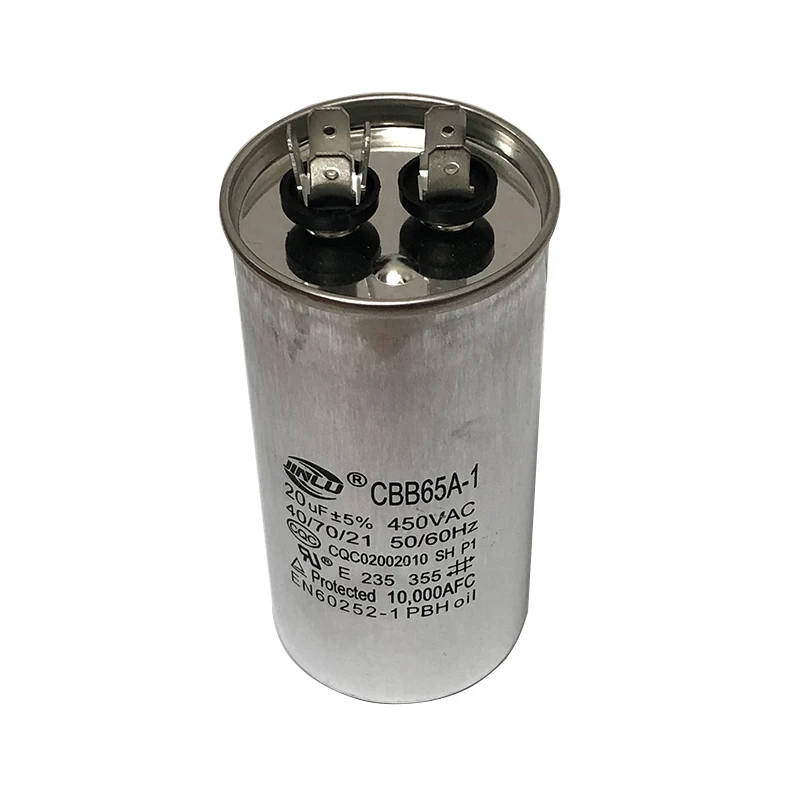 CBB65 450VAC 20uF 25uF 30uF 35uF 40uF 45uF 50uF 60uF AC Motor Capacitor Air Conditioner Compressor Start Capacitor