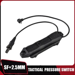 Tactical Augmented Pressure Remote Dual Function Switch Flashlight Scout Light Switch SF/2.5MM/3.5MM