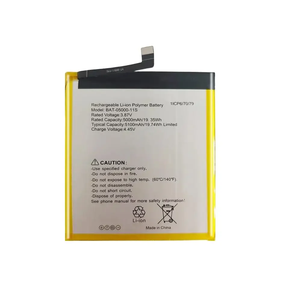 For Sonim XP10 XP9900 Mobile Phone Battery Fast Shipping 5100mAh Bat-05000-11S
