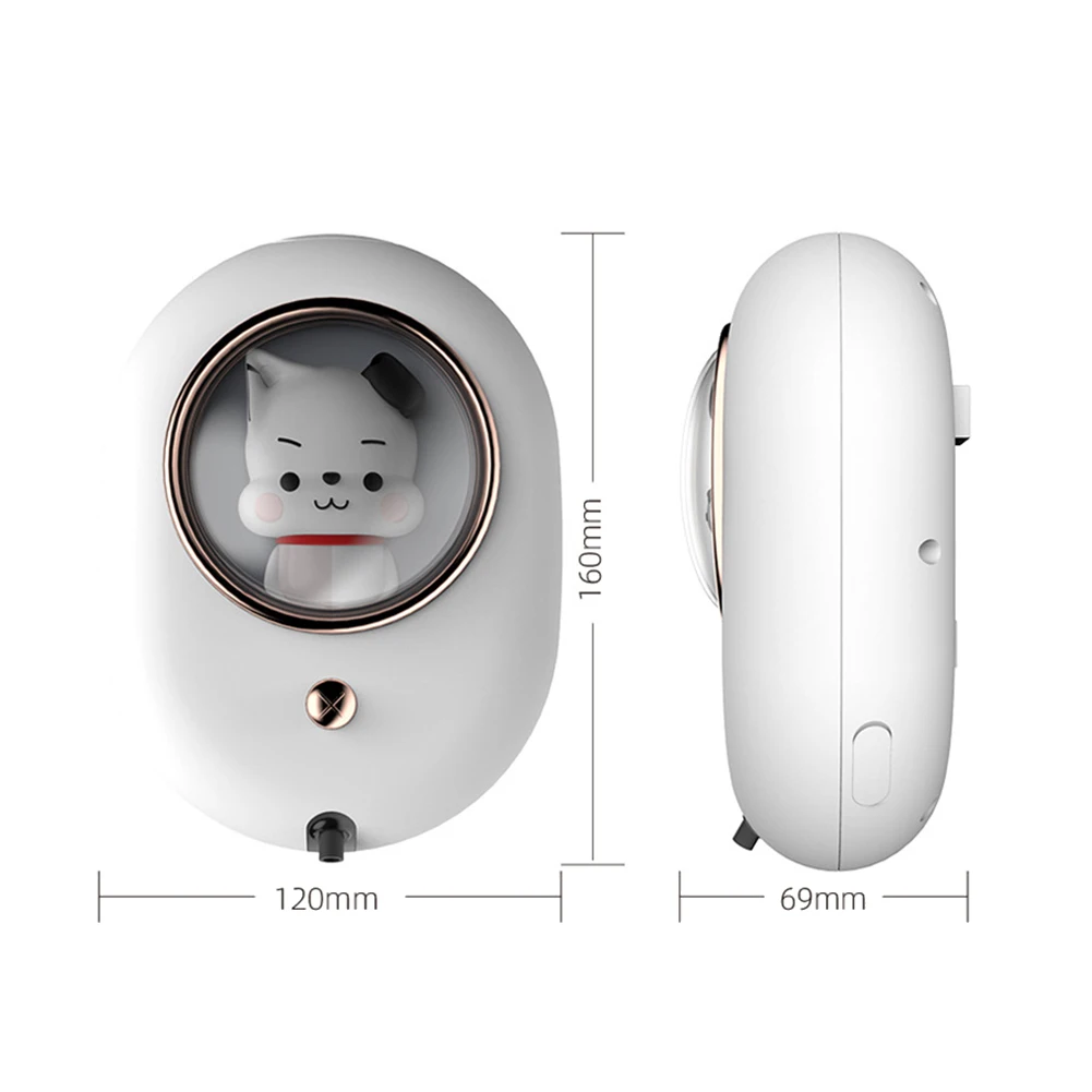 Dispensador de sabão automático sem toque, máquina de espuma líquida, sensor infravermelho montado na parede, mãos elétricas para crianças, lavagem das mãos