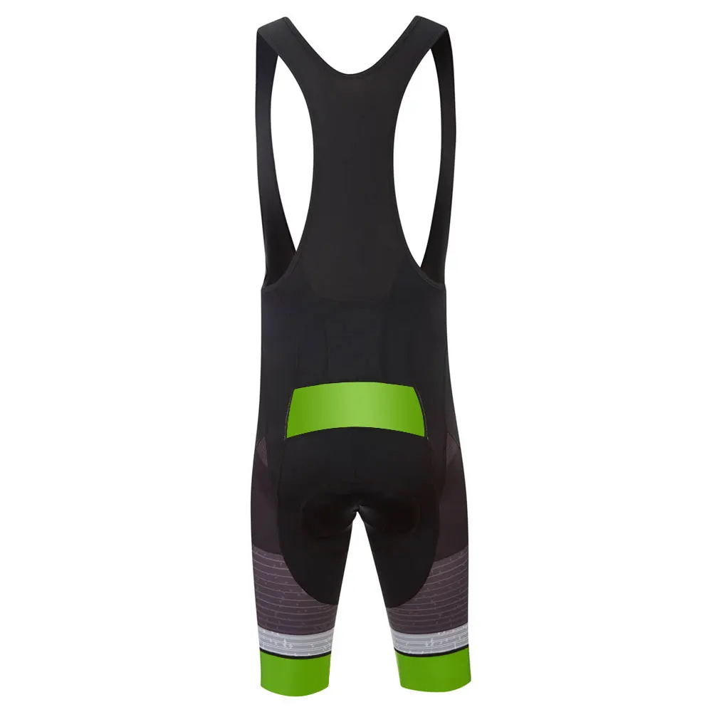 Custom Comfortable Breathable Quick Dry Moisture-Wicking Eco-Friendly Spandex/Polyester Cycling Bib Shorts Men Short Length