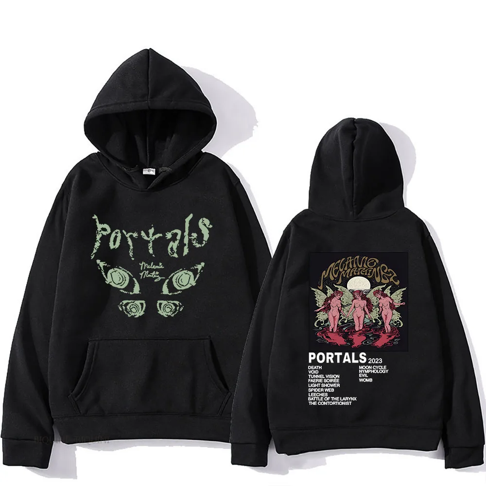 

Melanie Martinez Portals Tour Men Hoodies Original Print Japanese Anime Cartoon Secondary Long-sleeved Trendy Couples Clothing