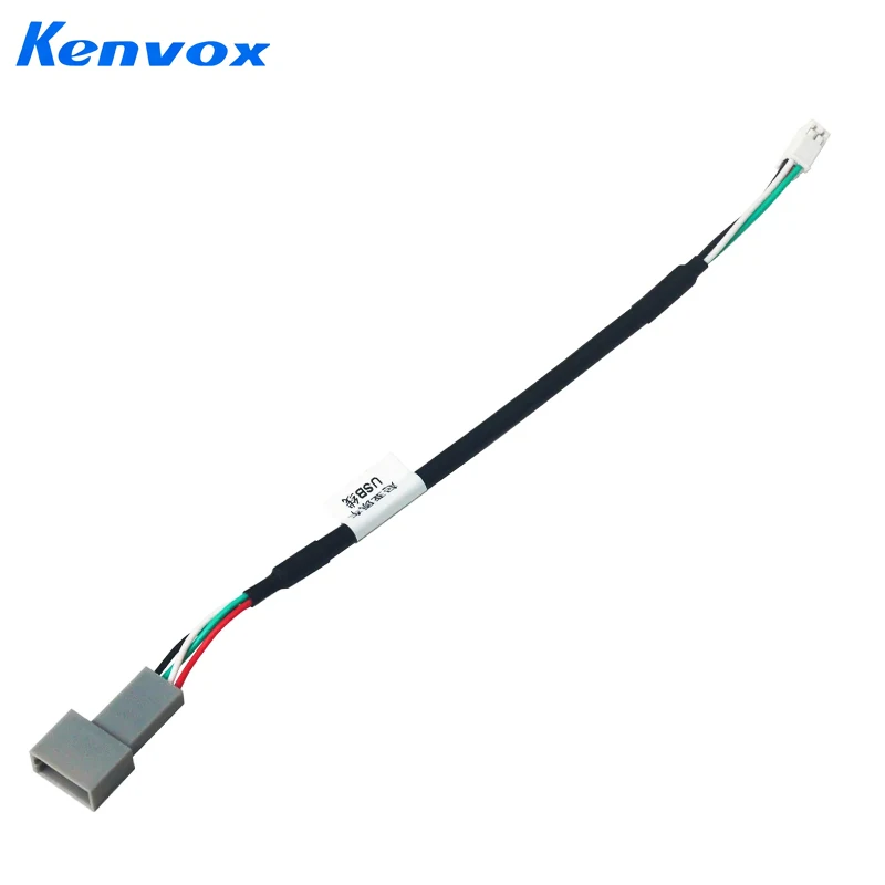 Car Audio Input Media Data Wire Original Plug 4P Car USB Adapter For KIA KX5 Sorento Hyundai Sonata USB Cable Adapter