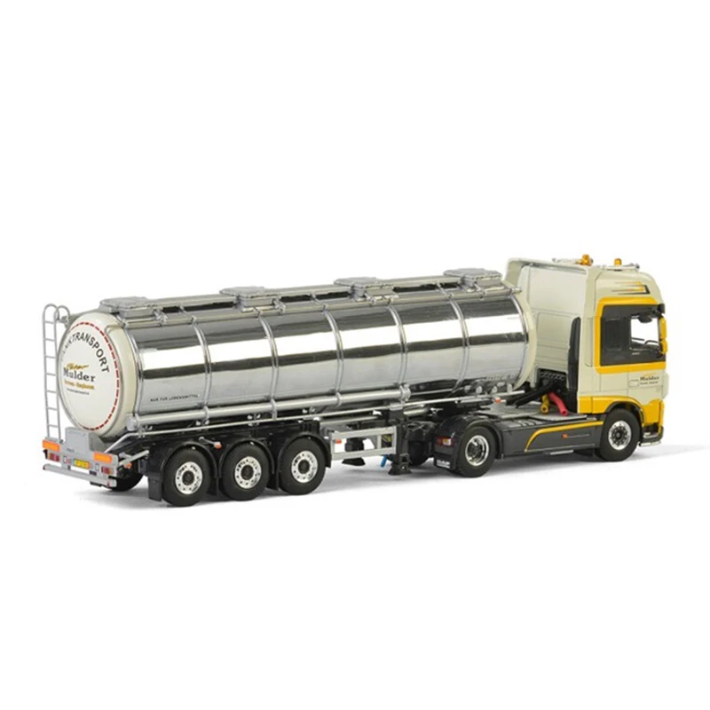 Diecast 1:50 Scale DAF XF 4X2 Oil Tanker Truck Alloy Model 01-2343 Static Display Collectible Toy Gift Souvernir Decoration