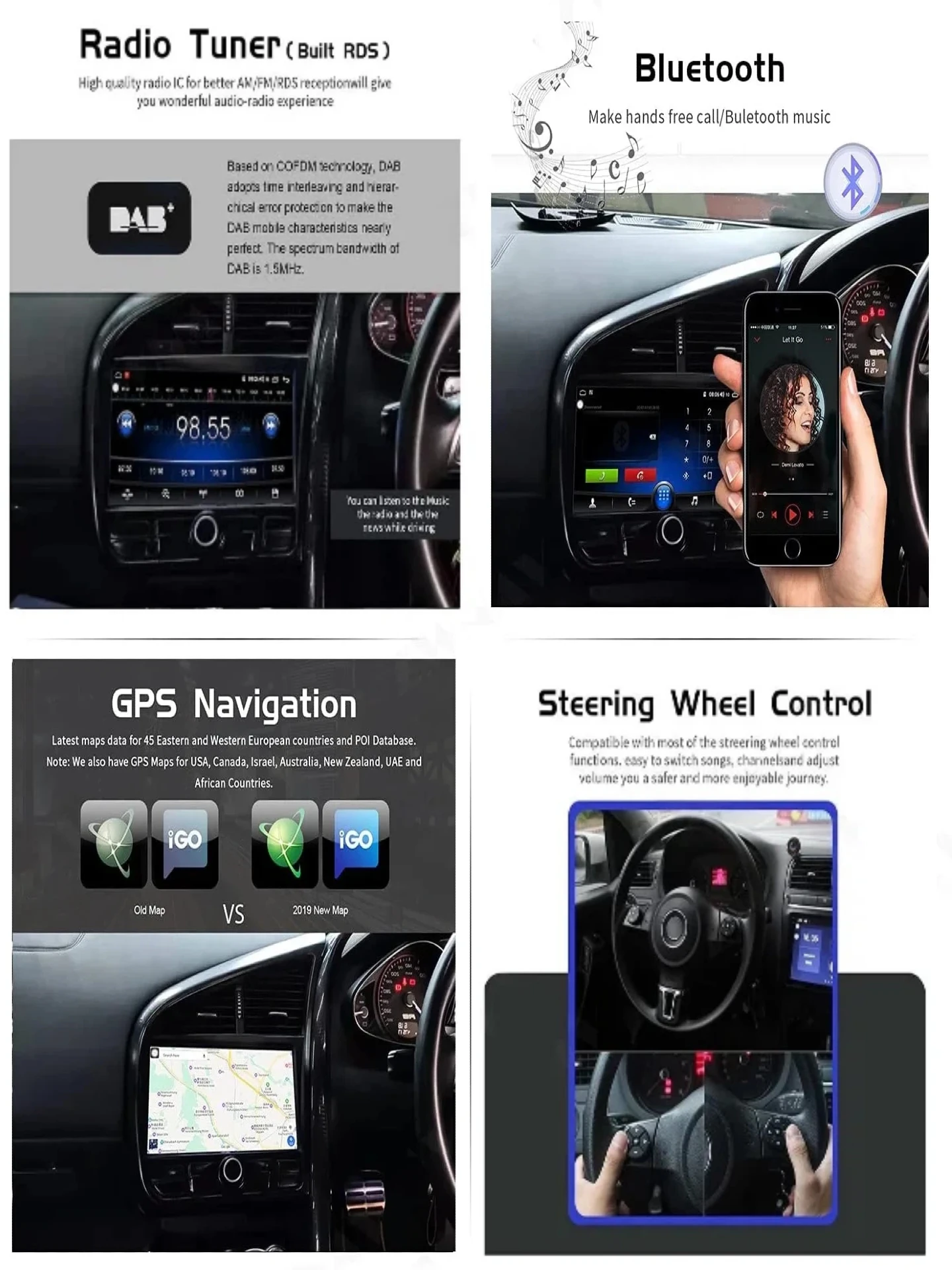 Android 15 256G For Audi R8 2007-2015 Car GPS Navigation Auto Stereo HeadUnit Multimedia Radio Recorder Music DVD Player Carplay