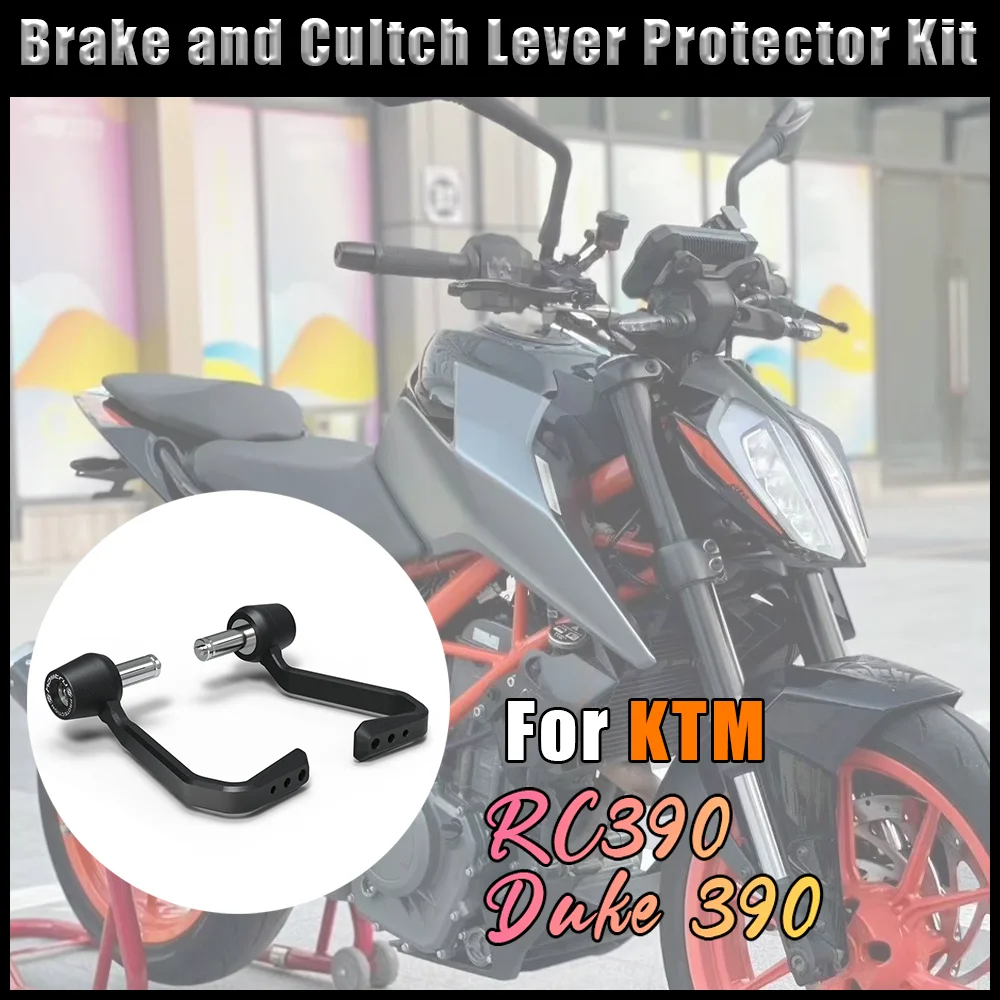 

Motorcycle Hand Guards For Duke 390 RC390 Brake and Clutch Lever Protector Kit Brake Clutch Lever Protective Handlerbar Guard