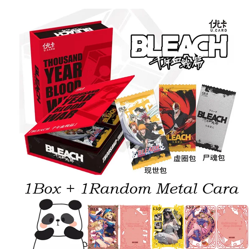 U.Card Bleach Card Hobby Anime Collection Card Thousand Year Blood War Doujin Booster Box Kid Toy Birthday Gifts