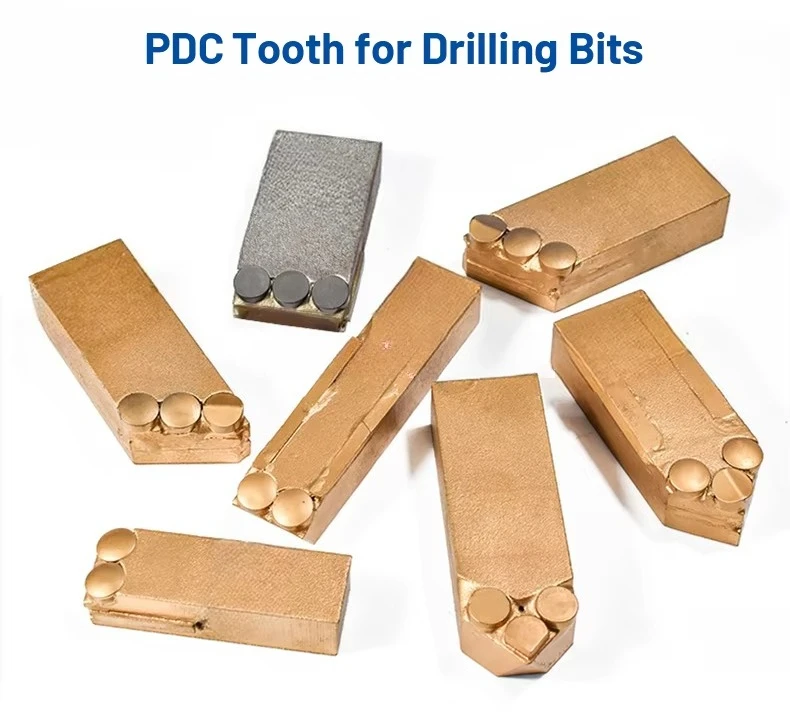 2026 drill bit features diamond PDC cutting teeth with controlled geometry making it easy to assemble