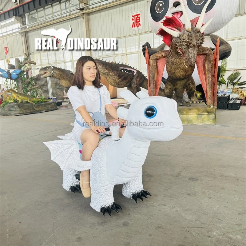 ملعب تسلية عملية العملات المعدنية للأطفال لعبة سباق الكرتون ديناصور بطارية ركوب السيارة