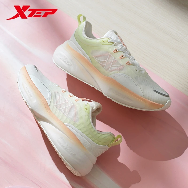 Buty do biegania Xtep Mystic Plume 5.0 dla kobiet 2024 Wiosna Amortyzacja Buty sportowe treningowe Odbicie Trampki 875118110013