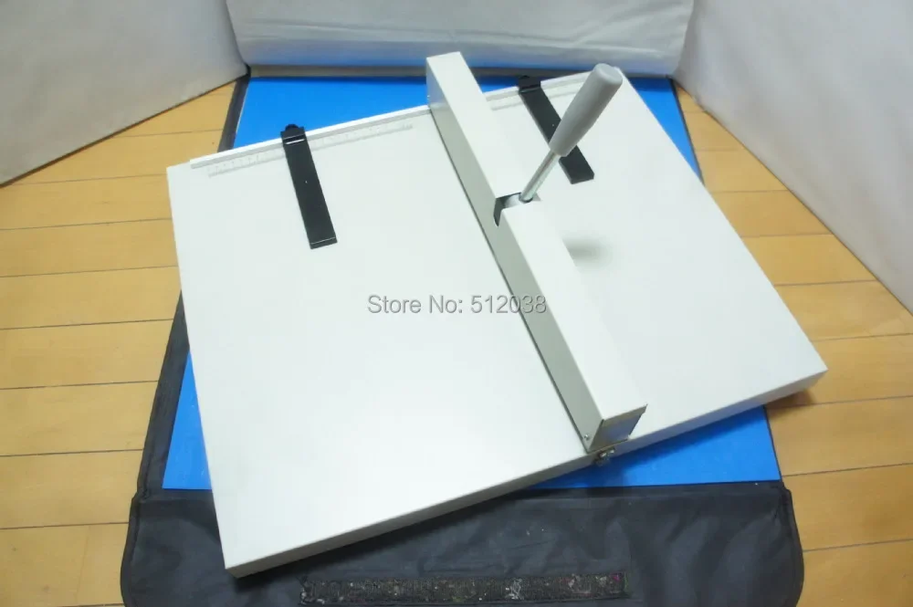 

A3 Manual Paper Scoring Heavy Duty Creasing Machine , paper marking press 460mm