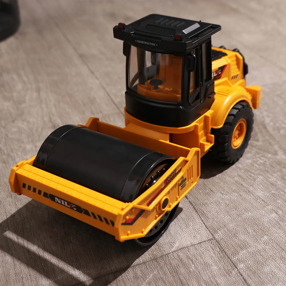 

1:60 Scale Engineering Car Model Road Roller Forklift Dumper Construction Truck Alloy Material Vehicle Excavator Bulldozer