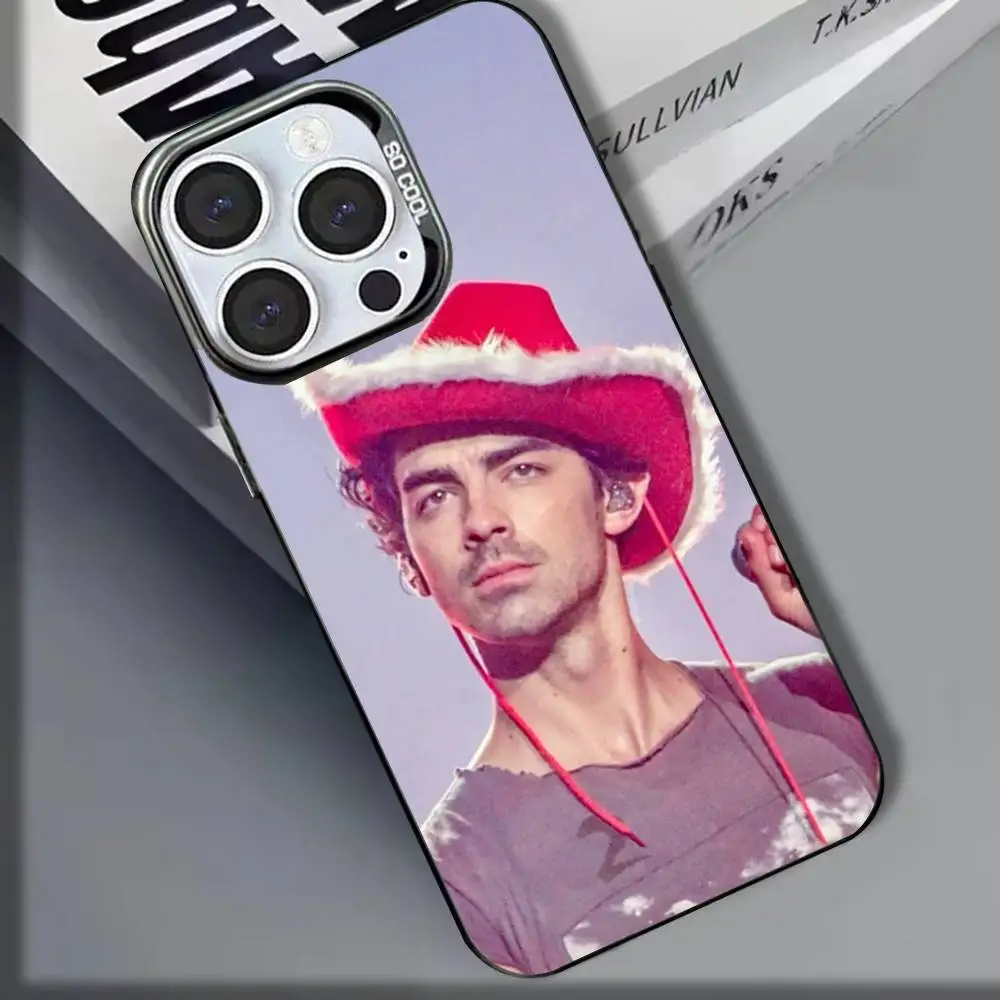 حافظة هاتف Singer J-Joe J-Jona لهاتف iPhone 16,15,14,13,12,11,8,7,Pro,Max,Plus,Mini,XS,SE غطاء غير لامع مقاوم للصدمات