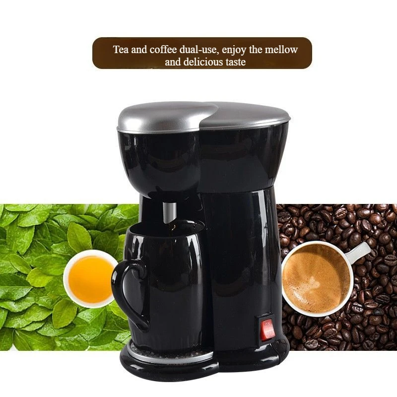 mini-machine-a-cafe-goutte-a-goutte-automatique-filtre-d'extraction-electrique-portable-theiere-en-poudre-goutteur-de-cafe-americain-pour-double-tasse