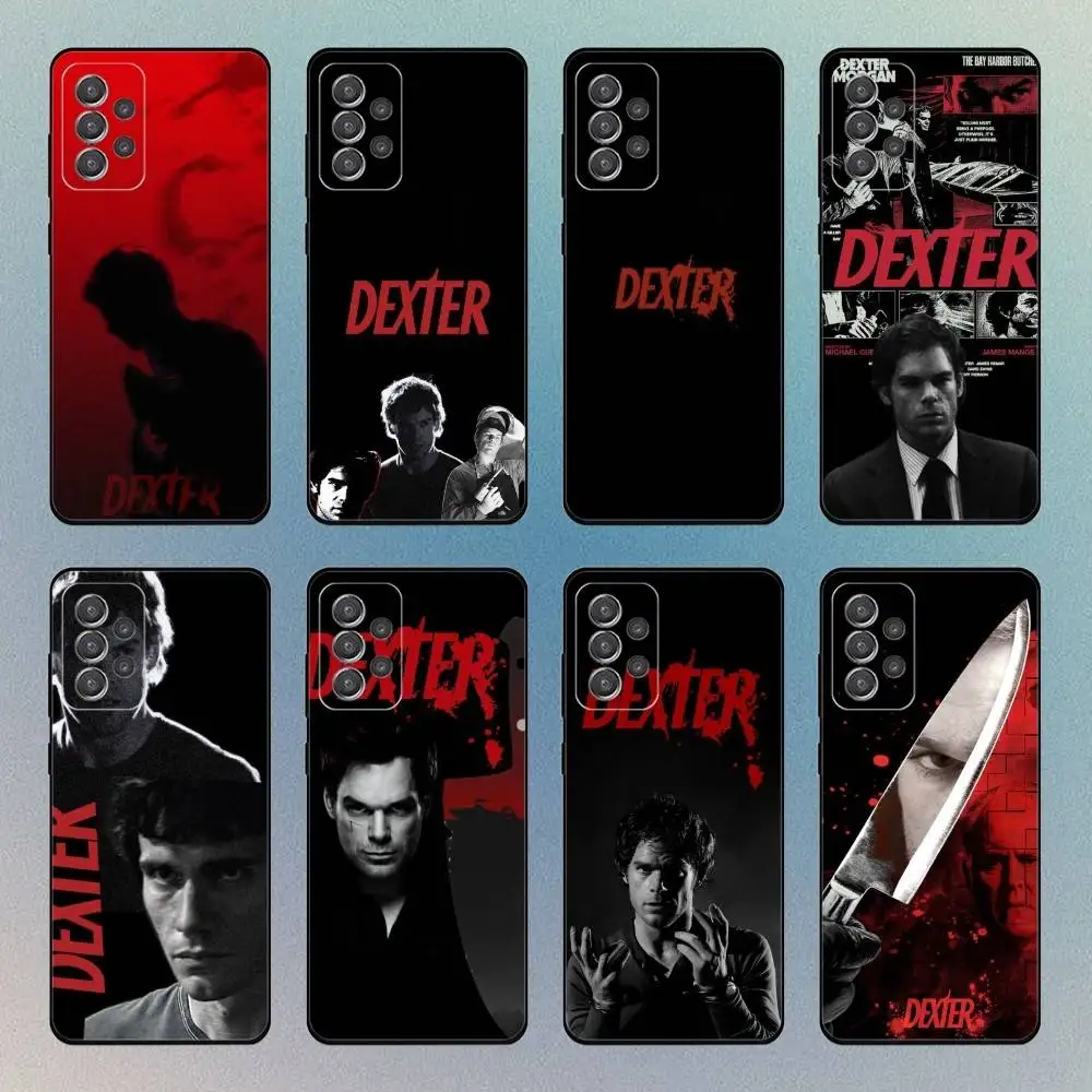 

Dexter Morgan Phone Case For Samsung S25,S24,S21,S22,S23,S30,Ultra,S20,Plus,Fe,Lite,Note,10,9,5G Black Cover