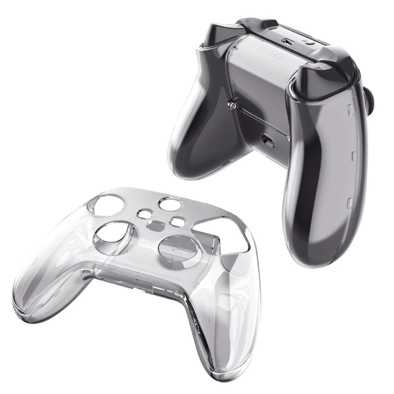 Clear Hard Protective Cover for Shell for Xbox Series Console Protector Skin for Case for Xbox Series Controller