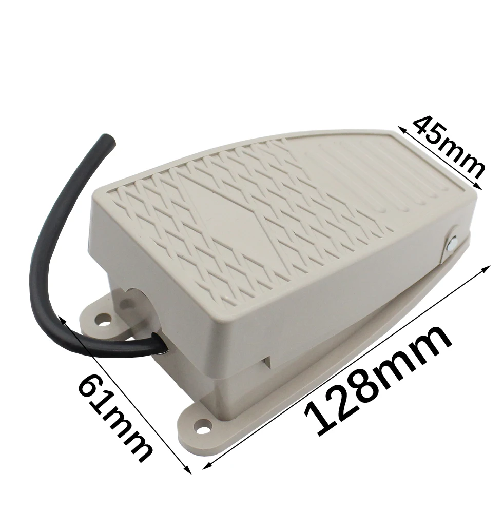 EKW-5A-B AC 380V DC 220V SPDT Momentary Control Foot Pedal Switch for Spot Welding Machine