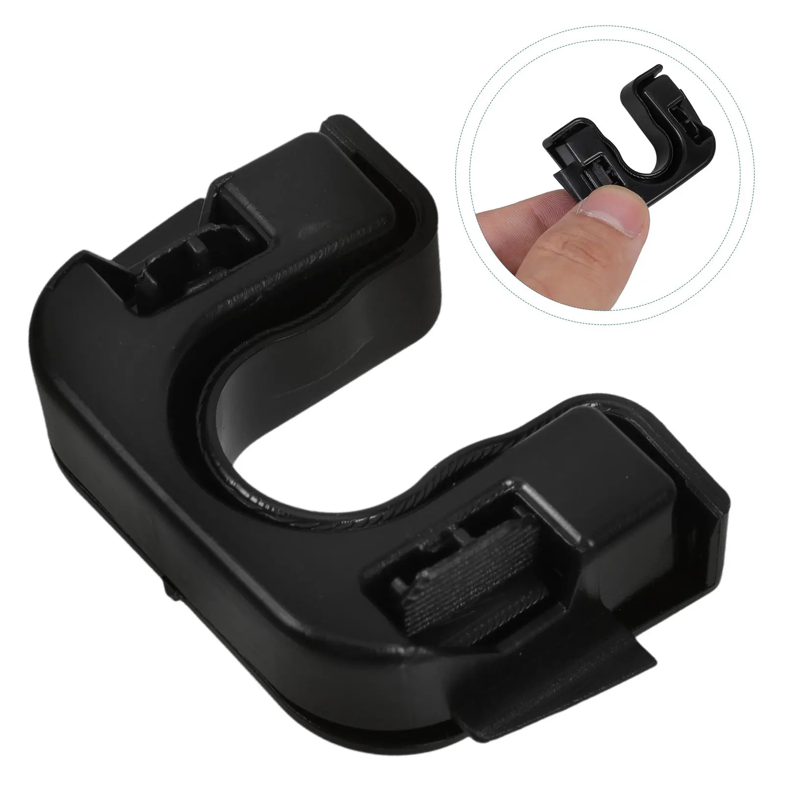 

2Pcs Black Pe Rear Rack Brackets for Suv Hatchback Heavy Load Capacity No Wobble Secure Luggage Rack Mount Parcel Shelf