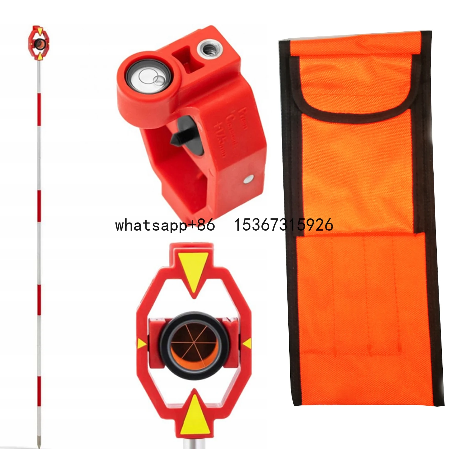 

BRAND NEW SALE MINI PRISM W/4 POLES +17.5mm FOR TOTAL STATIONS MINI PRISM SURVEYING INSTRUMENT