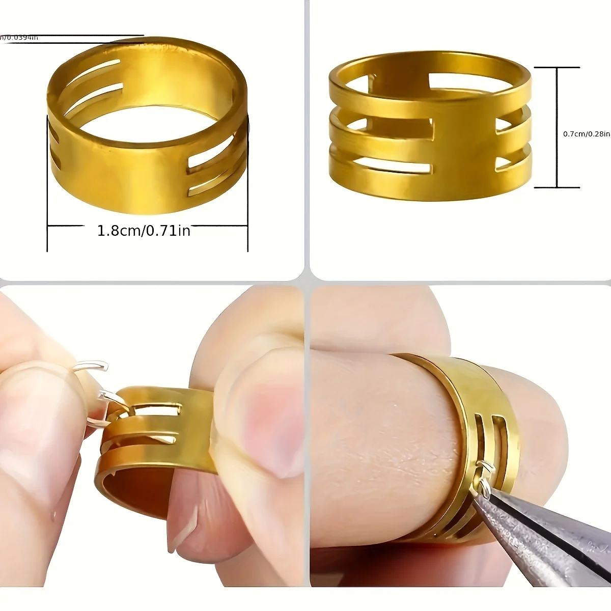 2pcs, Pink Multifunctional Round Mouth Jewelry Pliers + Open Ring, Handmade Pliers Tools Used by Tailors to Make DIY Jewelry