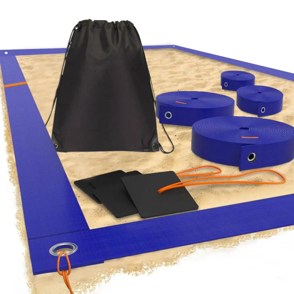 

Park Backyard Volleyball Boundary Beach Volleyball Court Line Durable Beach Volleyball Lines for Sand with Weather for Outdoor