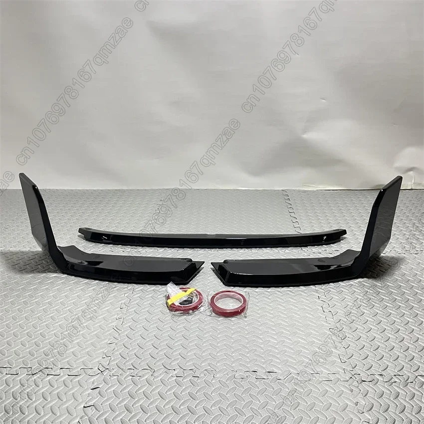 MP estilo coche parachoques delantero labio alerón divisor difusor protector embellecedor para BMW Serie 2 M2 G87 2023-2024 3 uds protector hoja divisor