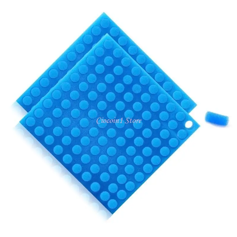 Filtros esponja nasales suaves Y1UB Baby Nasal Hygiene Spongas establecidas para recién nacidos y bebés