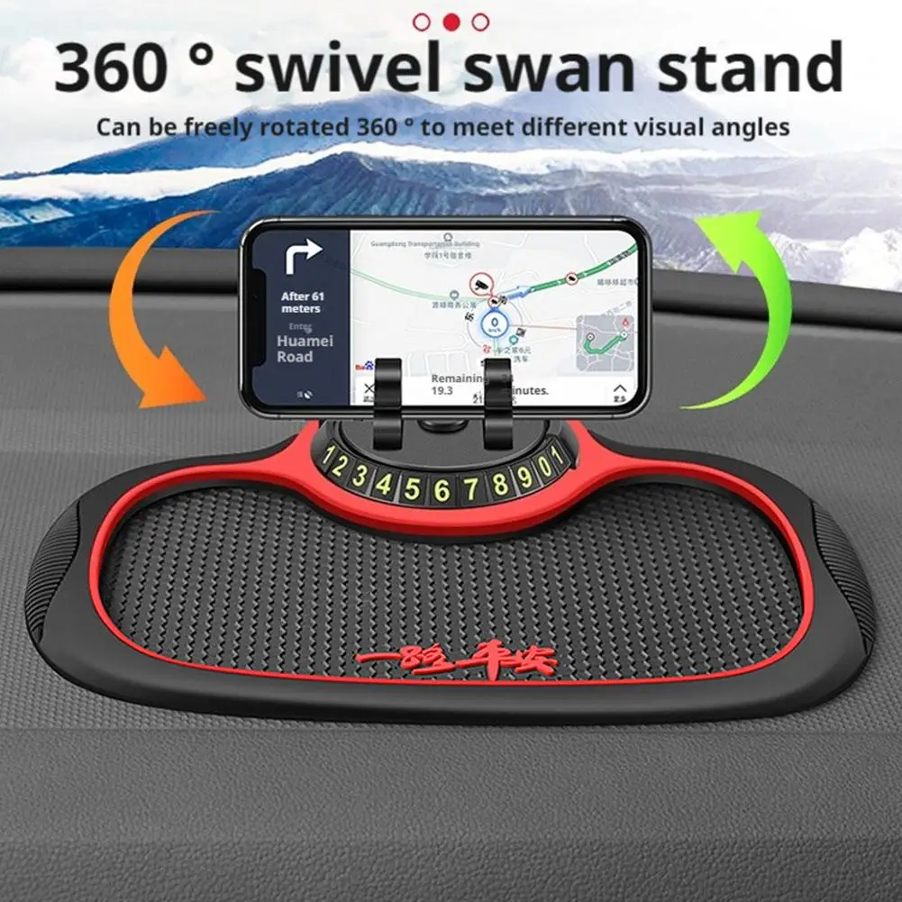 

Multi-Functional Car Anti-Slip Mat Auto Phone Holder Slip Pad Silicone Anti Mat Slide Mount Dashboard Sticky Non Dash V3I3