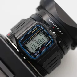 F91W Women LED Digital Watch for Men Vintage Silicone Strap Wristwatches for Couple Sports Square Wrist Band Clock Ladies Gift