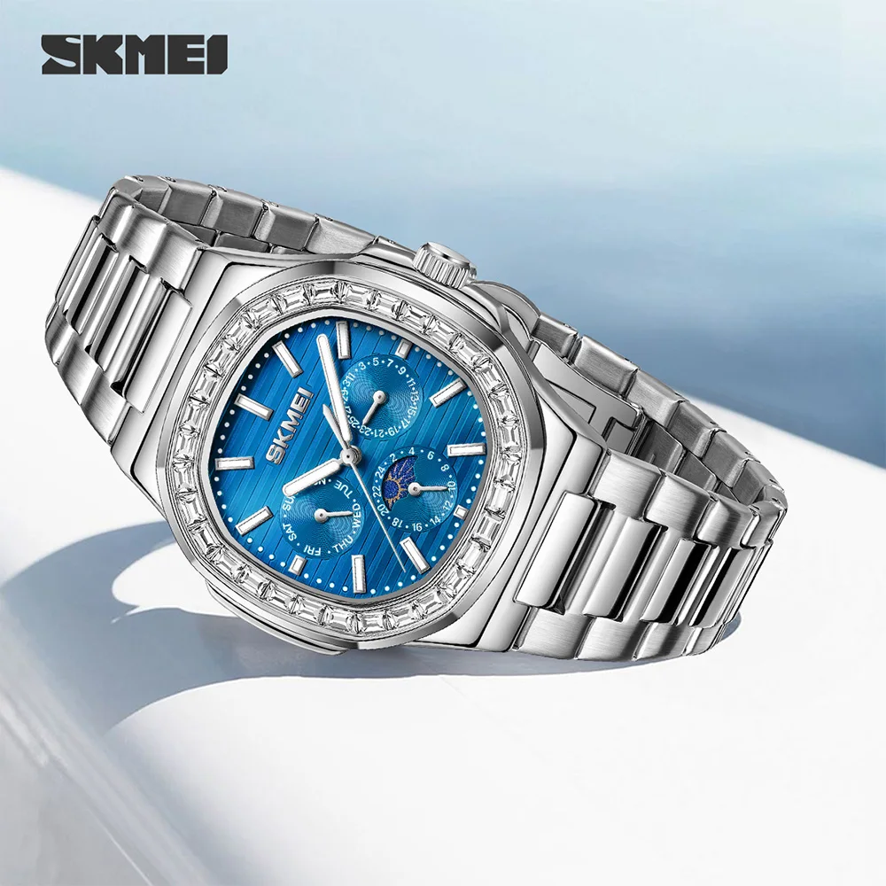 

SKMEI Деловые кварцевые часы для мужчин и женщин, наручные часы, модный календарь, водонепроницаемые мужские часы, лучший бренд класса люкс