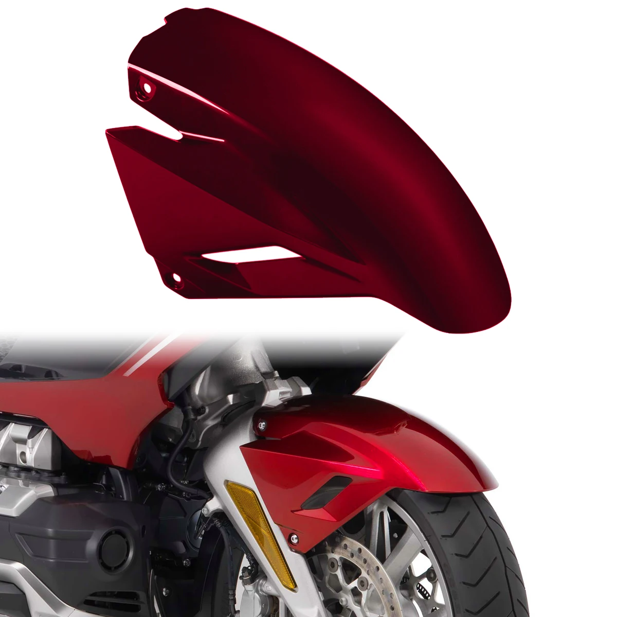 Front Fender Mudguard For Honda Goldwing GL1800 2018-2026 Splash Guard Motorcycle Accessories Replacement ABS Cover Trim