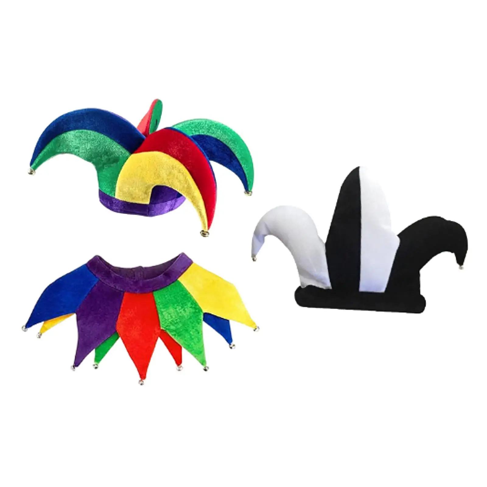Clown Hat Women Men Multicolor Accessories Novelty Party Fancy Dress Costume Hat