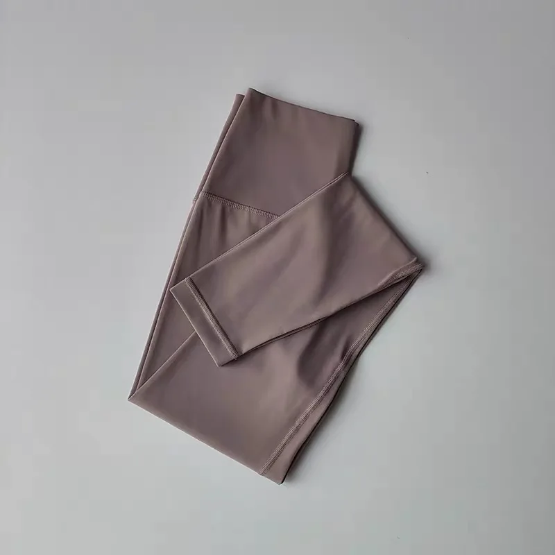 Hohe Taille, Hüftheben, Yogahose, Damen, Sport-Fitnesshose mit Taschen, Nude Feel Fitness-Ausrüstung – Detail 24