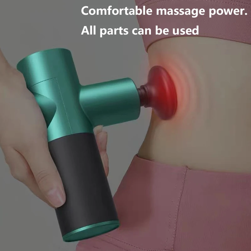 Xiaomi-Pistola de massagem para relaxamento muscular, emagrecimento e queima, massageador de movimento gordo, USB Mini, motor sem escova, grande poder, arma fascial