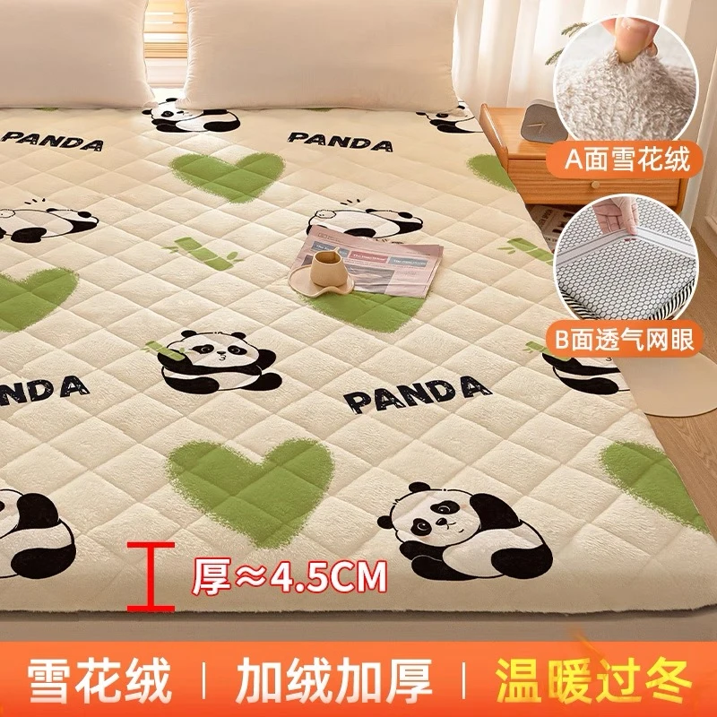 Floor tatami mattress winter thicken warm mattresses student dormitory Foldable single mats King Queen Twin Size bed product