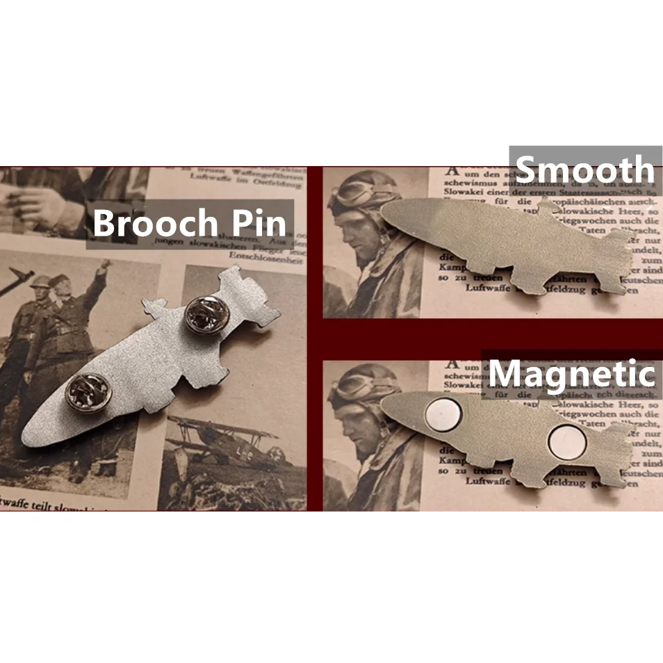 Soviet Union Red Alert 2 Kirov Airship Badge Magnetic Fridge Magnet CCCP Red Camp Ornament Brooch - Image 6