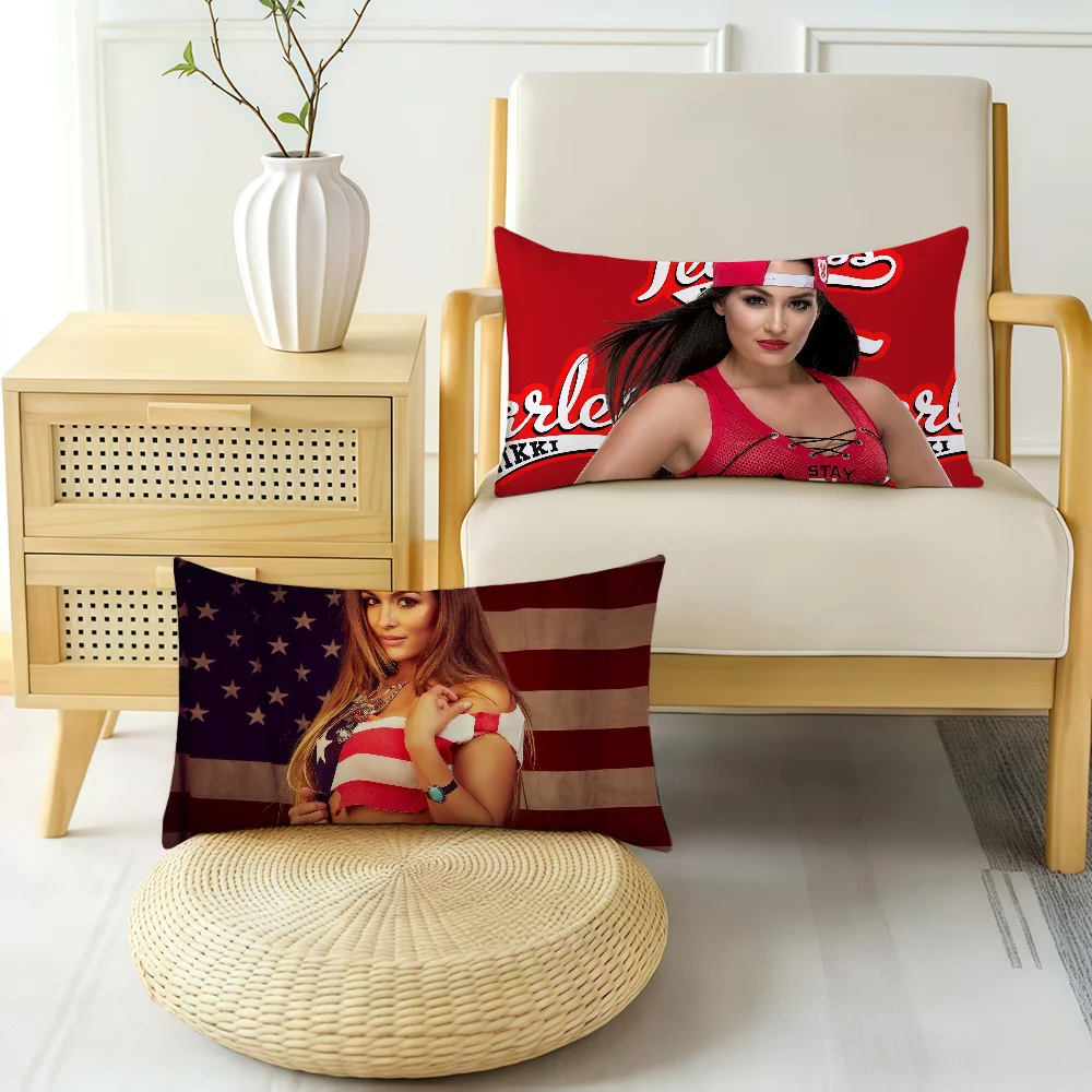 Wrestler N-Nikki Bella cushion cover Hit Product Home Sofa living Room Double-sided Soft Decorative Pillow Cover