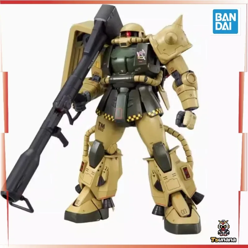 

Bandai Box MG 1/100 MS-06R-1 ZAKU2 PRINCIPALITY OF ZEON BRENISS OX'S CUSTOM Anime Full Action Assembly Figure Model Toy Giftkids