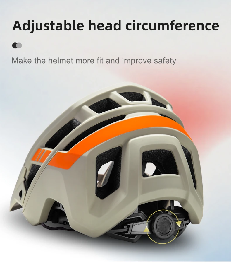 BATFOX 2025 Premium MTB-Fahrradhelm, leicht, bequem, zum Radfahren, herausnehmbare Polsterung, sichere Halteung, Belüftung, Fahrradhelme – Detail 6