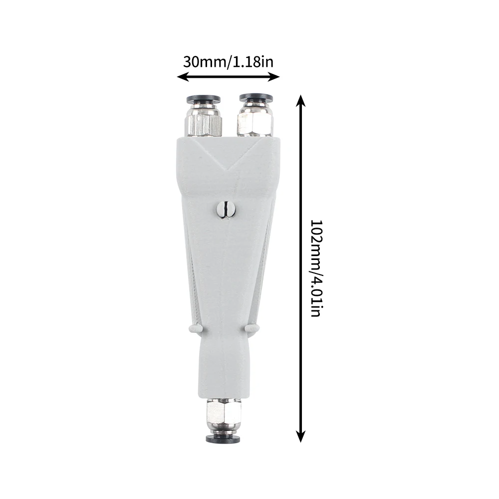 PTFE Y-förmiger Shunt für 3D-Drucker verhindert Verklemmungen und Verhedderungen. Externe Spule, Verbrauchsmaterialtransfer, langlebiger Kunststoff, einfache Spule – Detail 7